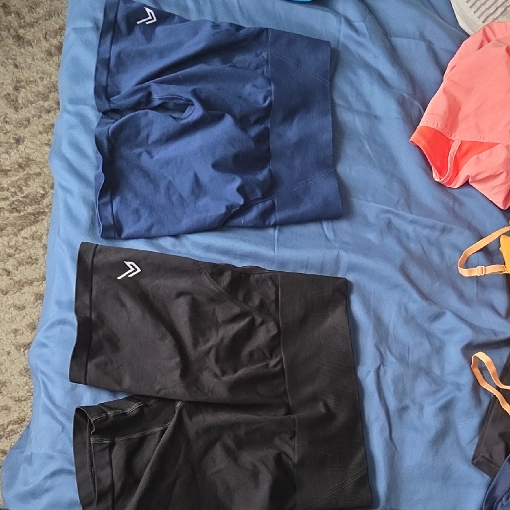 Athletic Oner Active Shorts - Black and Navy
